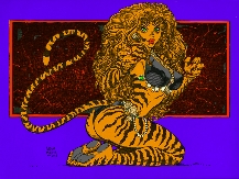 Art Adams Tigra Wallpaper